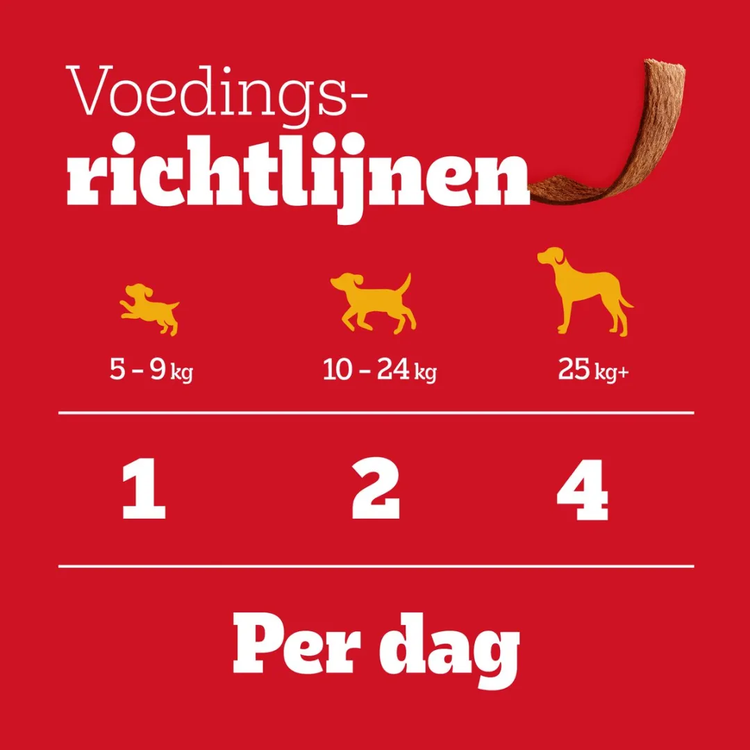 Pedigree Schmackos Gevogelte Mix - 180 Stuks (9x20)