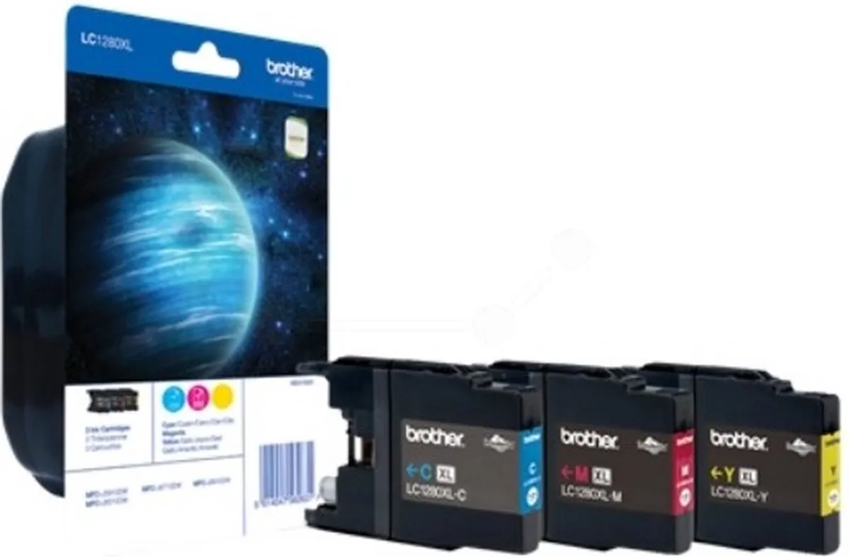 Brother LC-1280XL Inktcartridges - 5 Stuks - 54ml