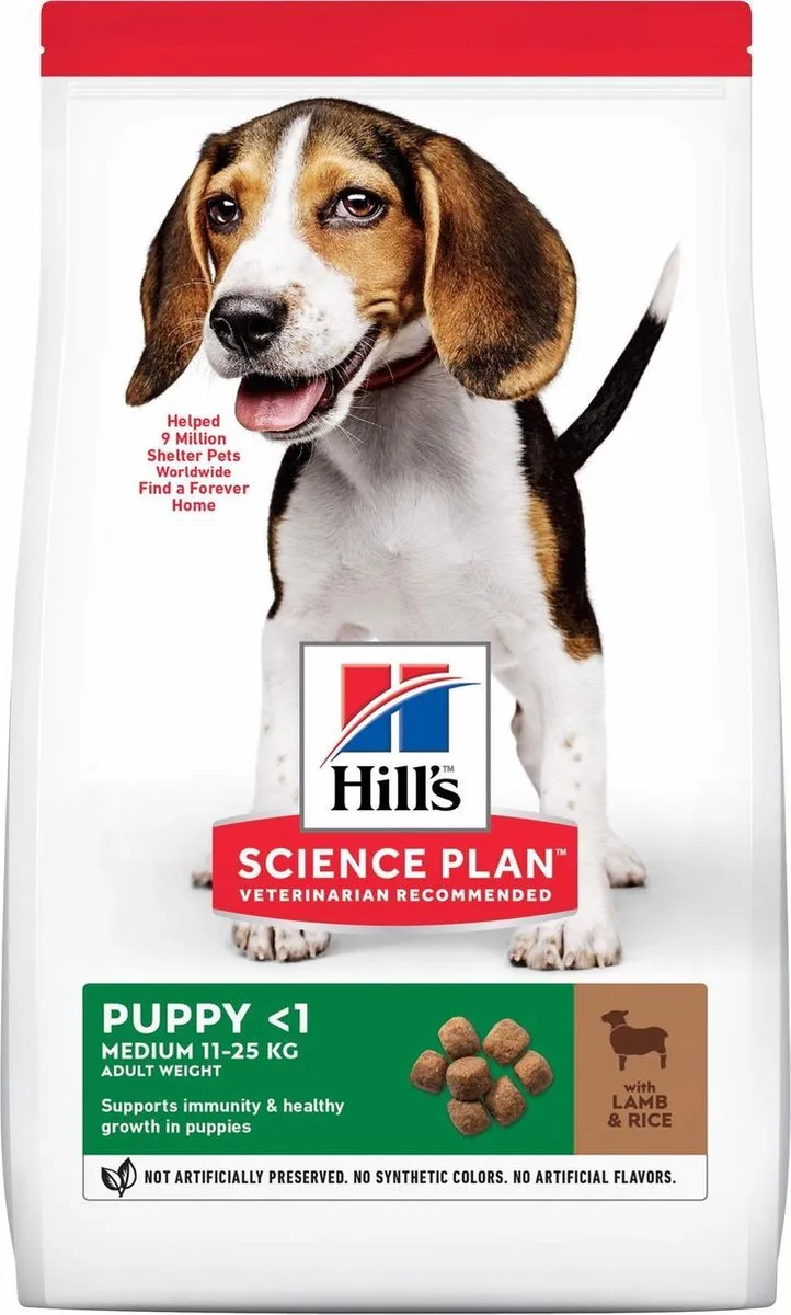 Hill's Canine Puppy Medium Lam