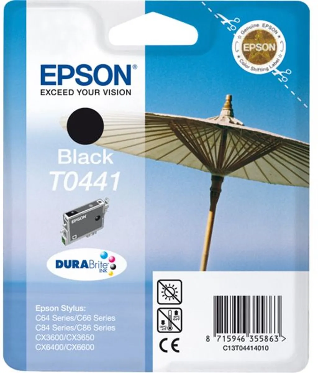 Epson T0441 Inktcartridge Zwart