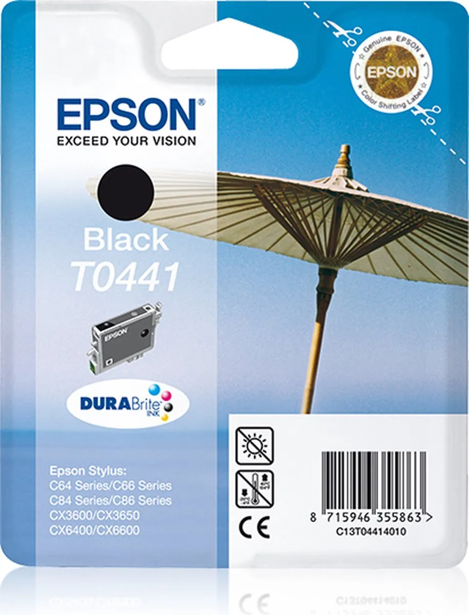 Epson T0441 Inktcartridge Zwart