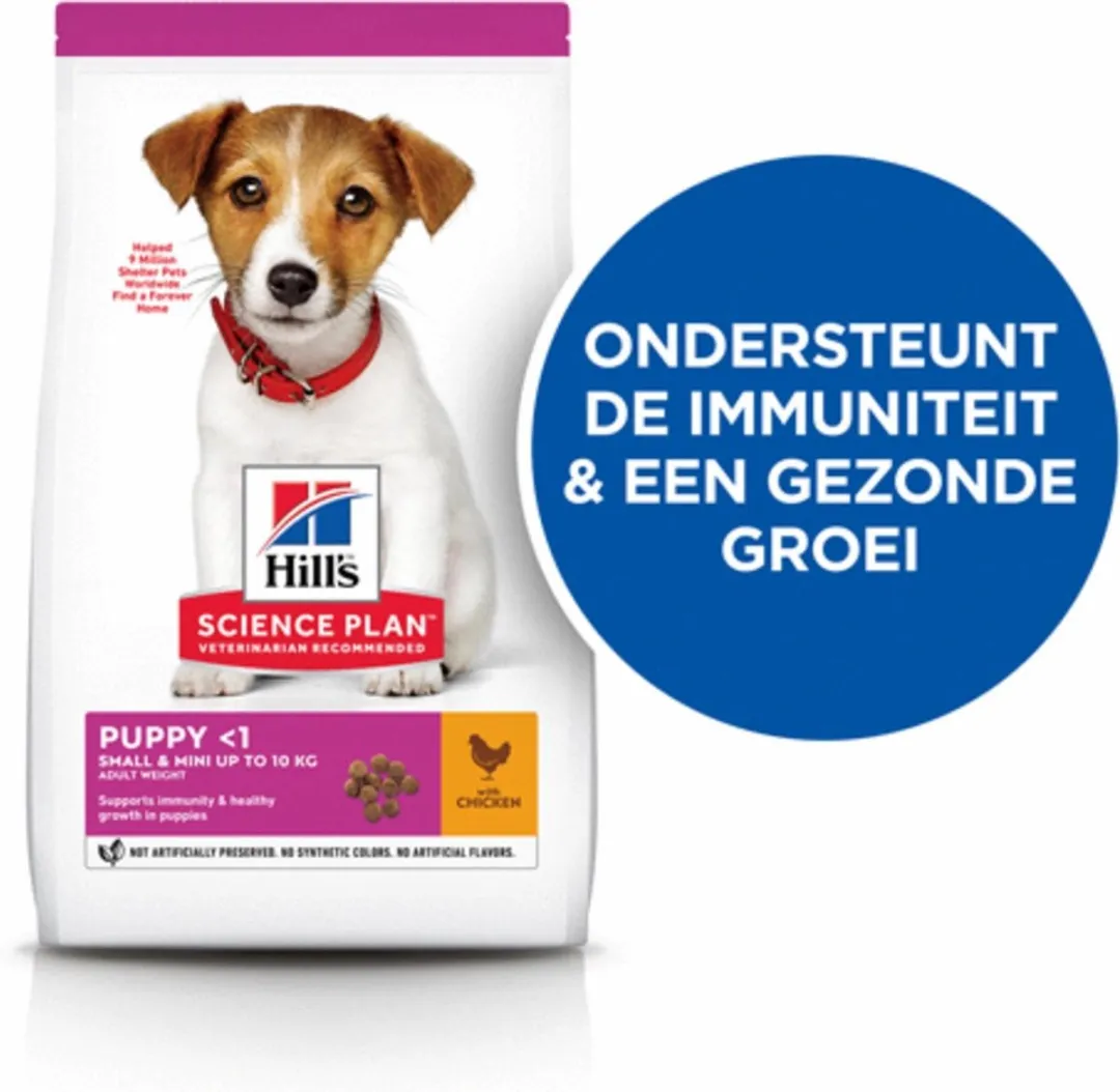 Hill's Canine Puppy Small/Miniature Hondenvoer 6 kg