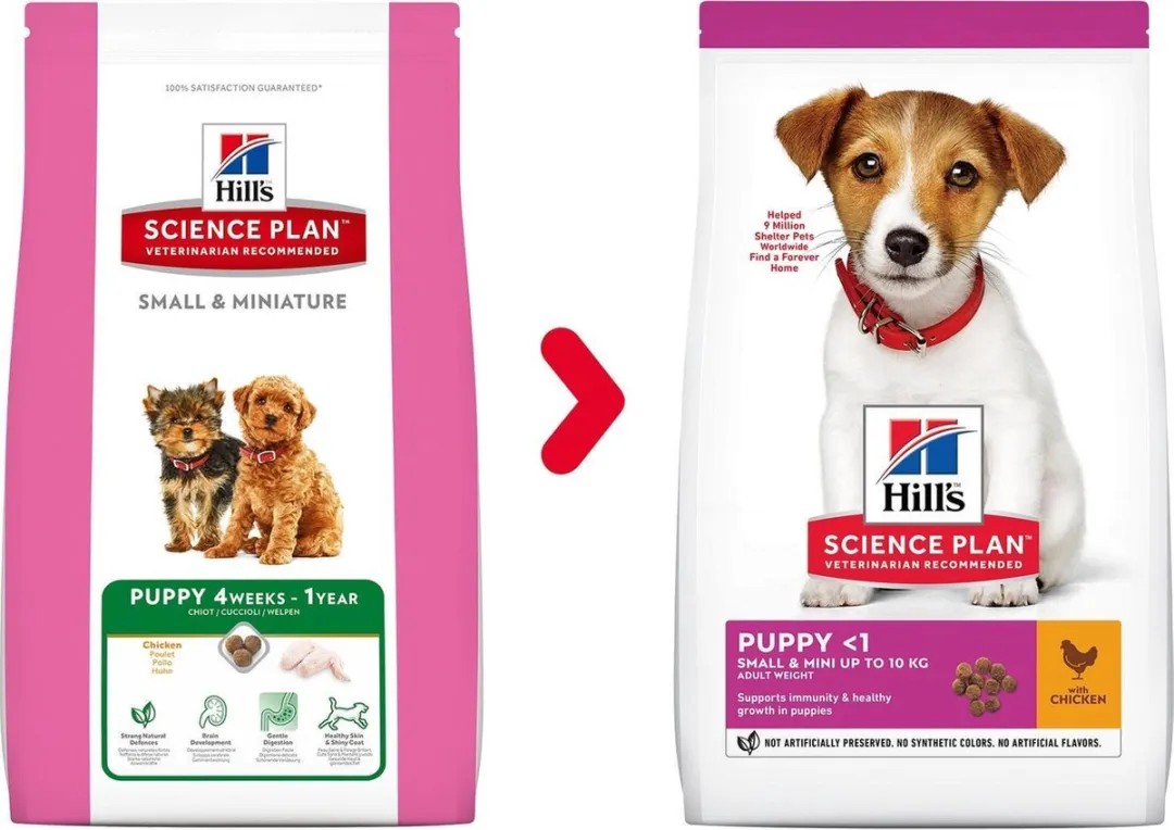 Hill's Canine Puppy Small/Miniature Hondenvoer 6 kg