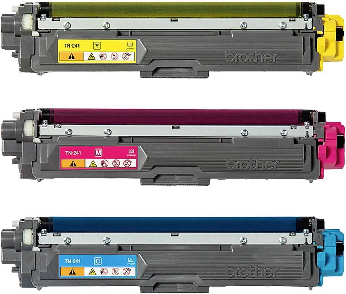 Brother TN-241CMY Toner - Cyaan/Magenta/Geel - 2500 pagina's