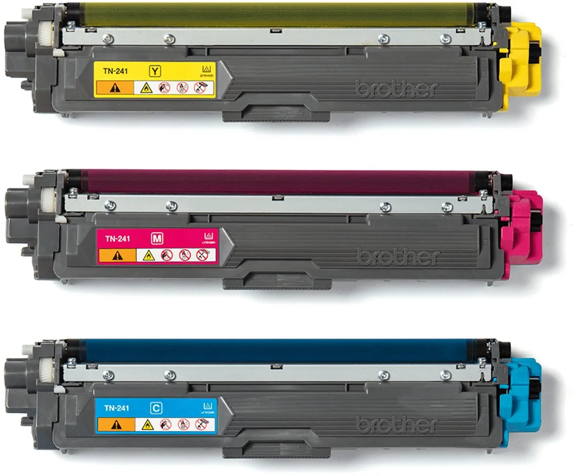 Brother TN-241CMY Toner - Cyaan/Magenta/Geel - 2500 pagina's