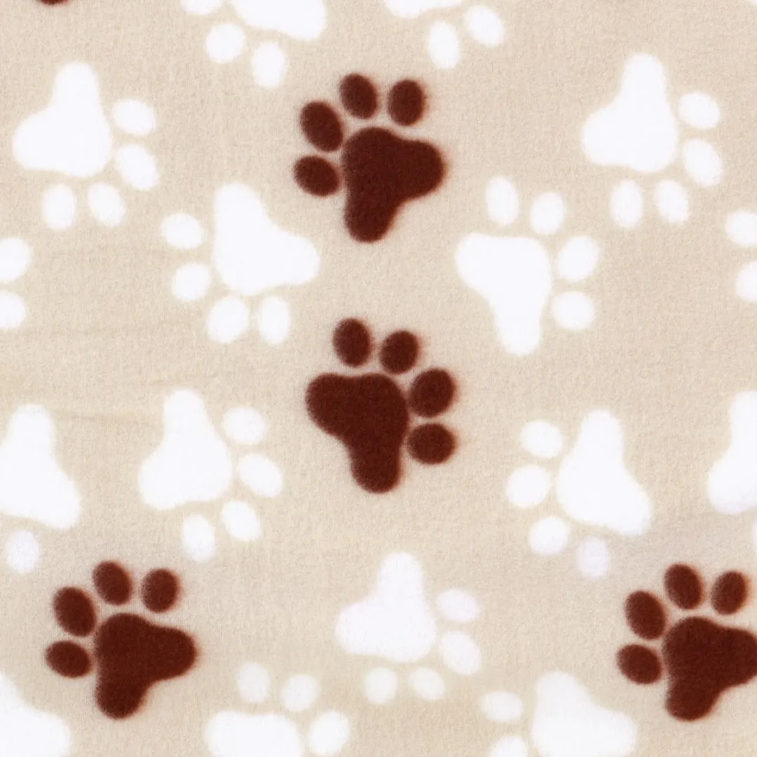 Flamingo Esma Fleece Deken - Beige - 100x150cm