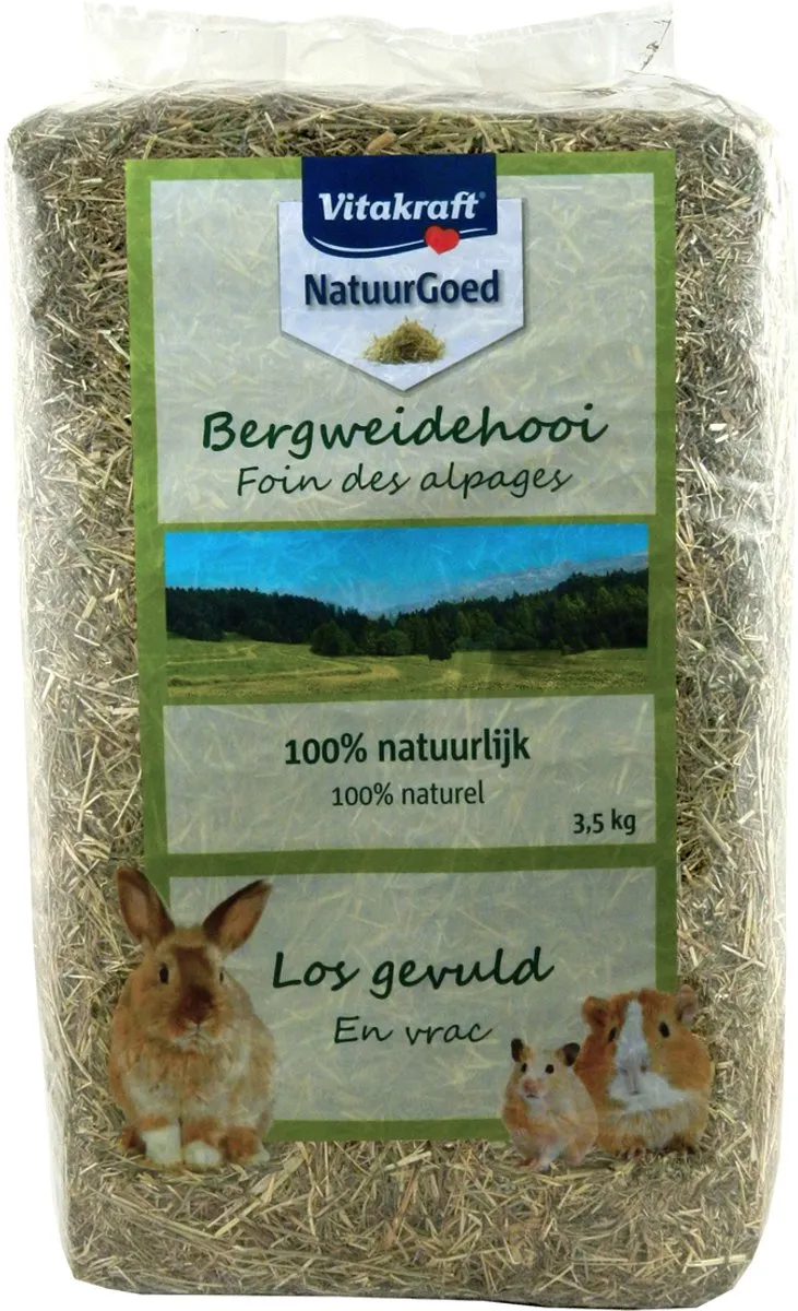 Vitakraft Natuurgoed Bergweidehooi 3,5kg