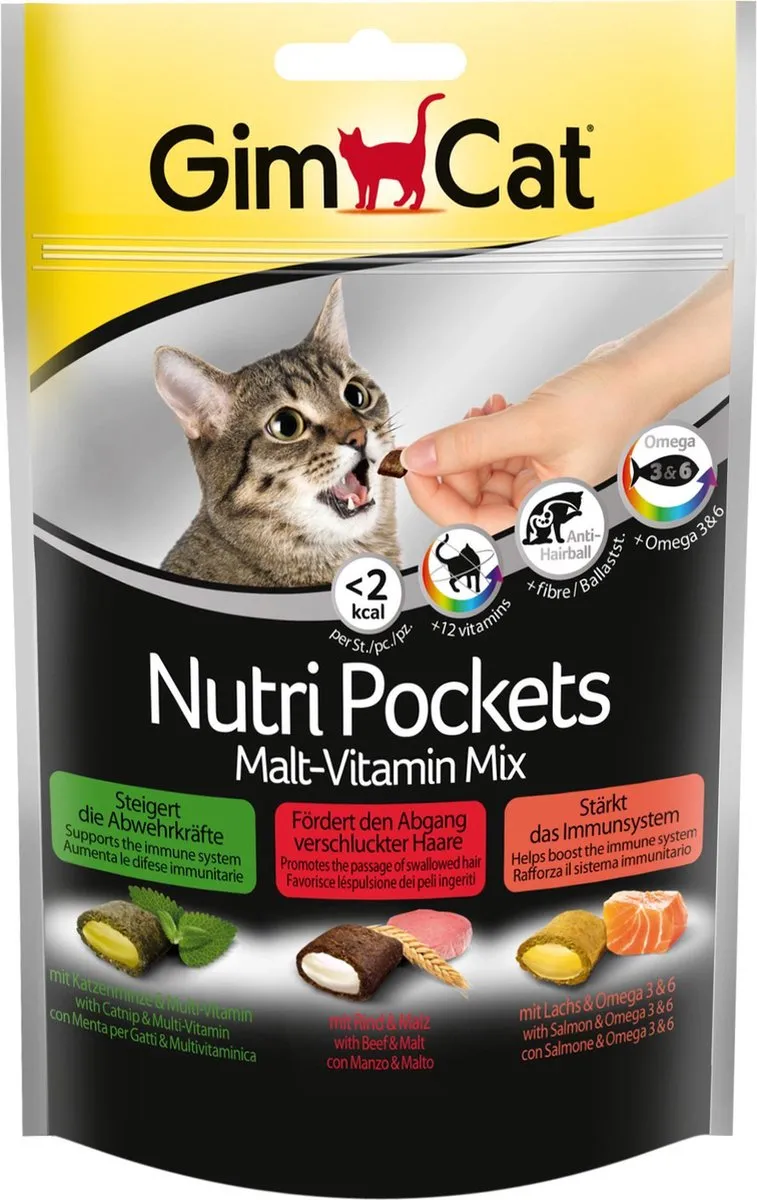 GimCat Nutri Pockets Kattensnacks