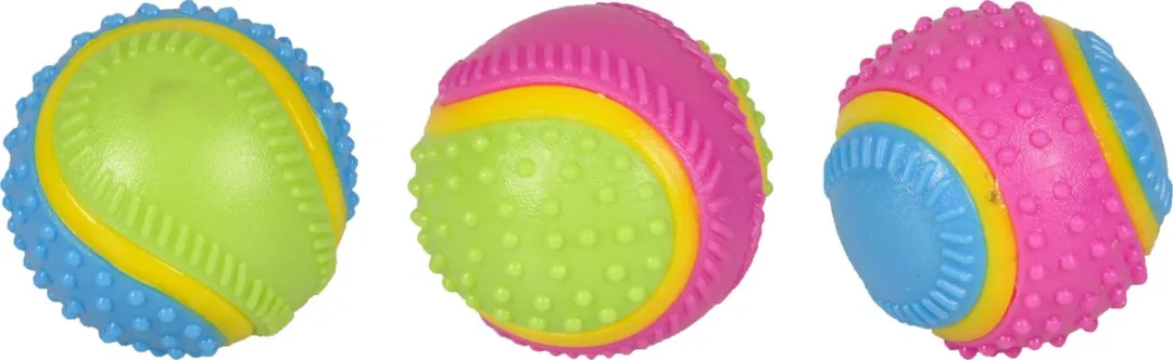 Flamingo 5 Senses Ball Natuurrubber Ø6.5cm