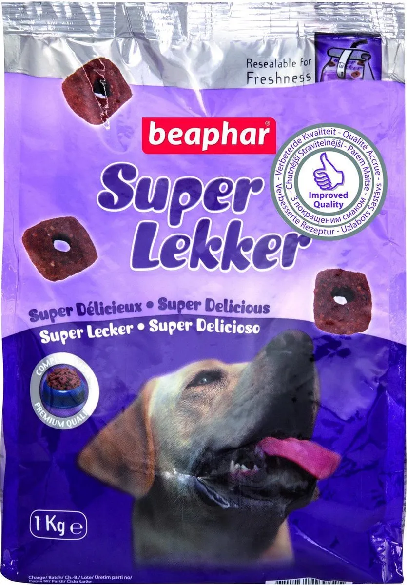 Beaphar Super Lekker Hondenbrok 1kg