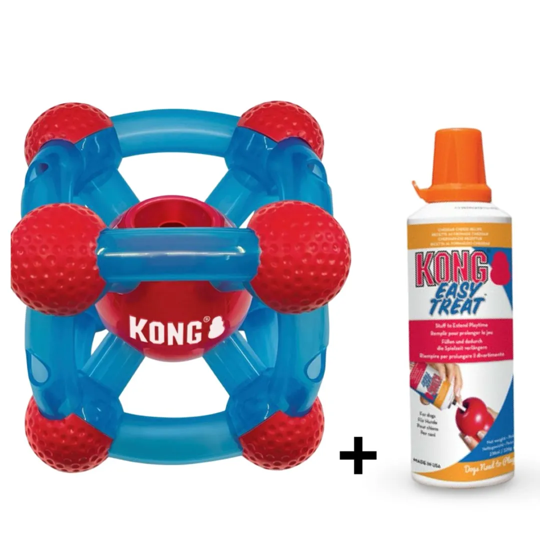 KONG Rewards Tinker Hondenpuzzel - Cheddar Kaas - afbeelding 2 van 2