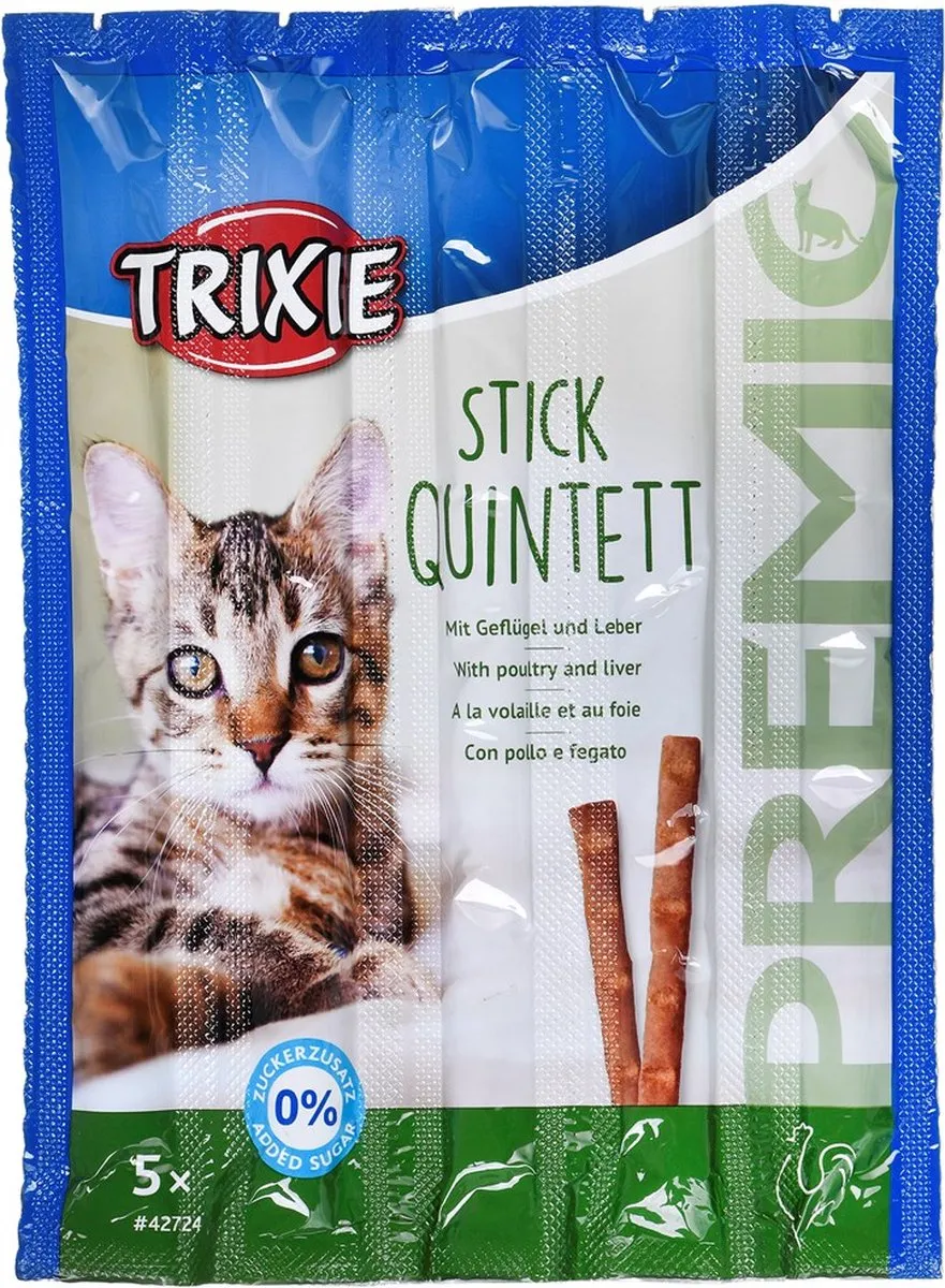 Trixie Premio Stick Quintett Gevogelte 25g - afbeelding 4 van 4
