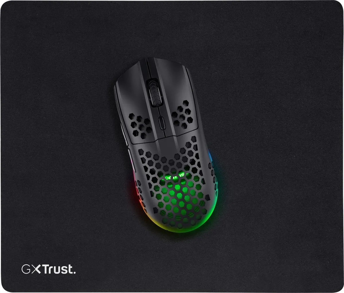 Trust GXT 752 Gaming Muismat 25x21cm - Zwart - afbeelding 6 van 6