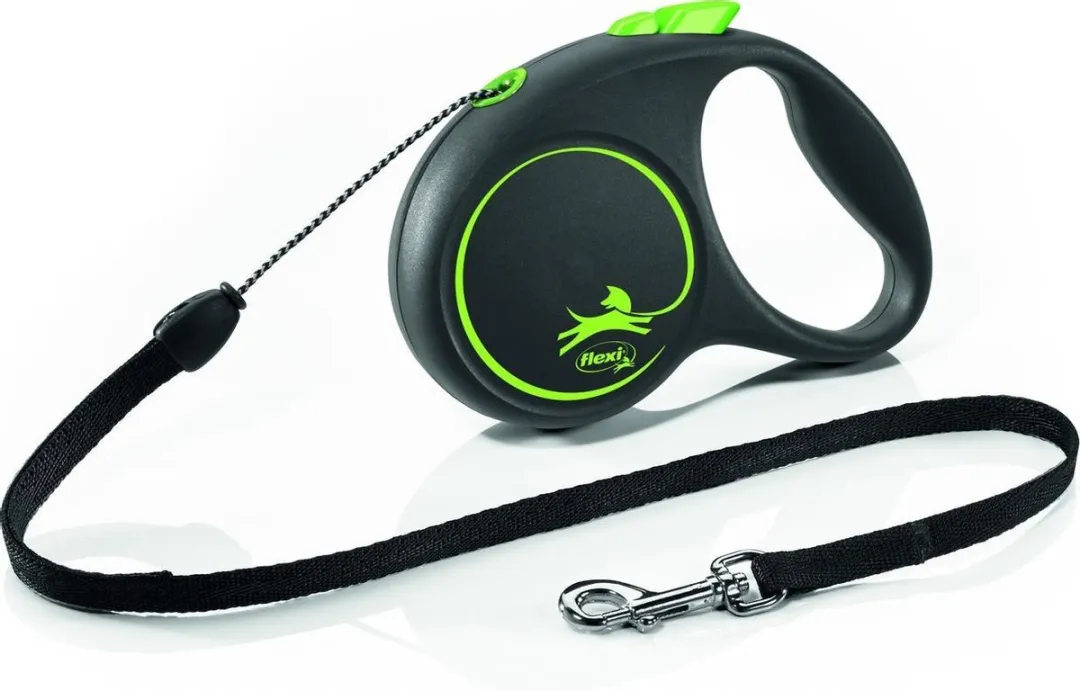 Flexi Rollijn Black Design Cord