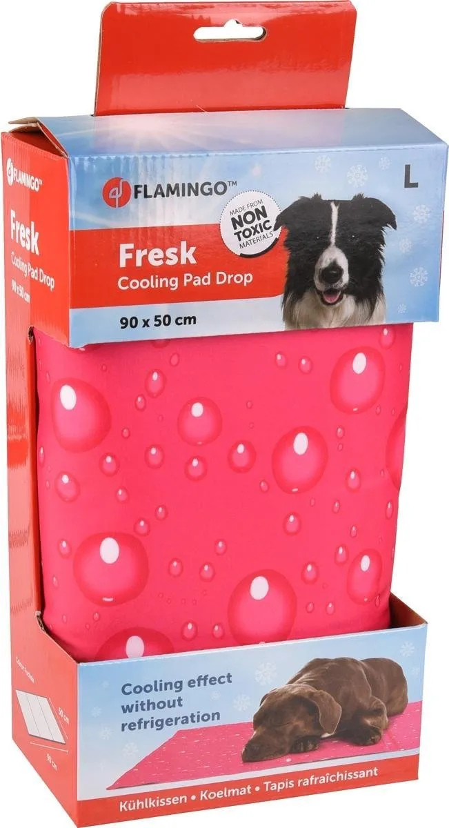 Flamingo Fresk Drop Koelmat