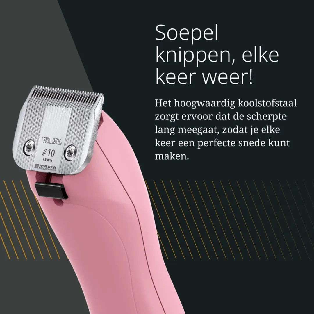 Wahl KM2+ Dierentrimmer - Roze - afbeelding 6 van 6