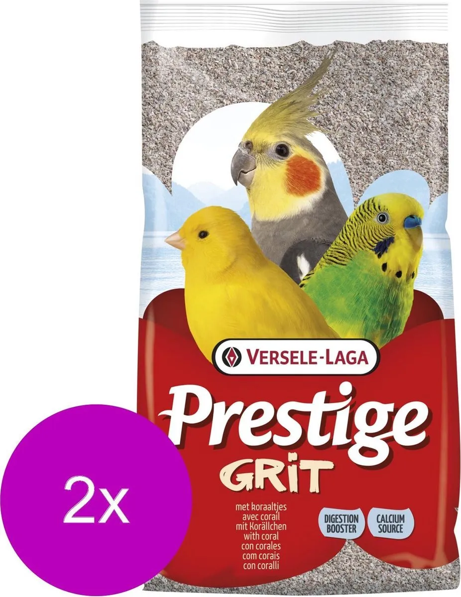 Versele-Laga Prestige Vogelgrit met Koraaltjes - 2x20kg