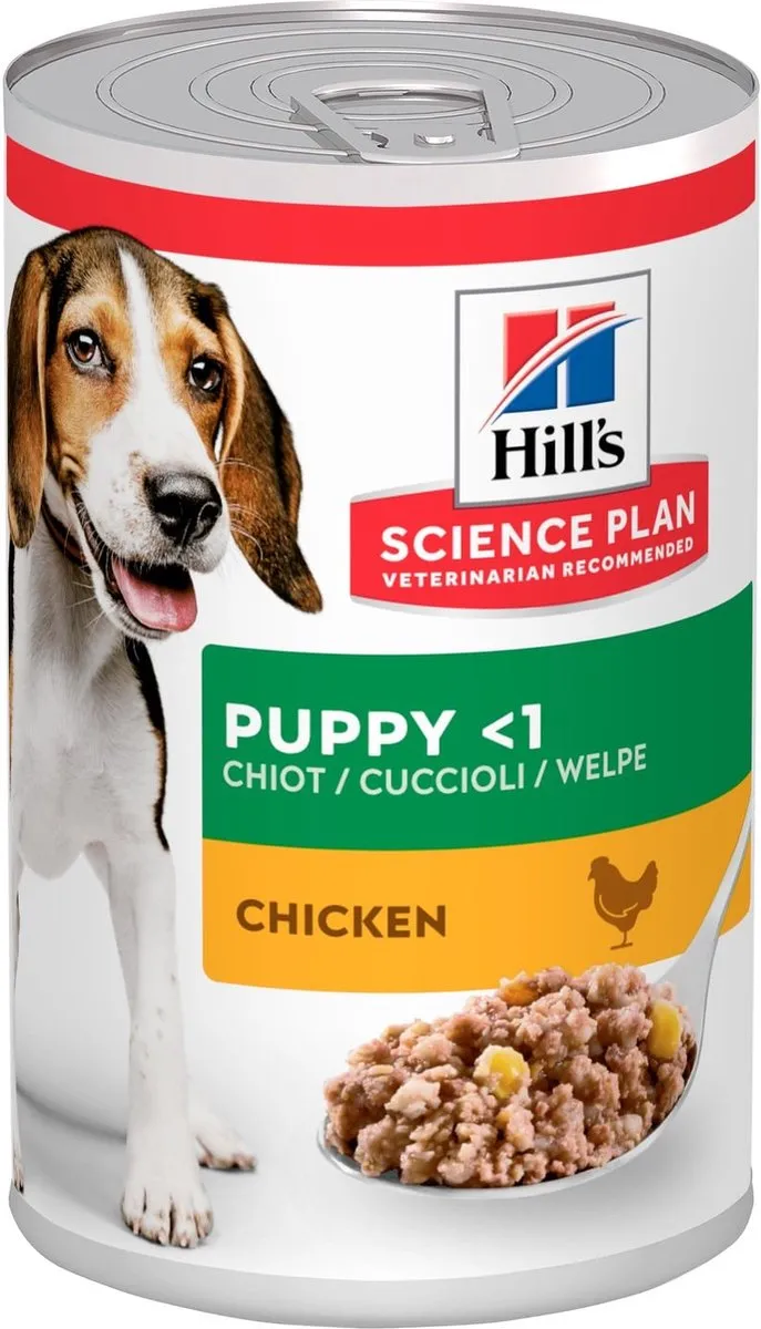Hill's Science Plan Puppy Natvoer Kip