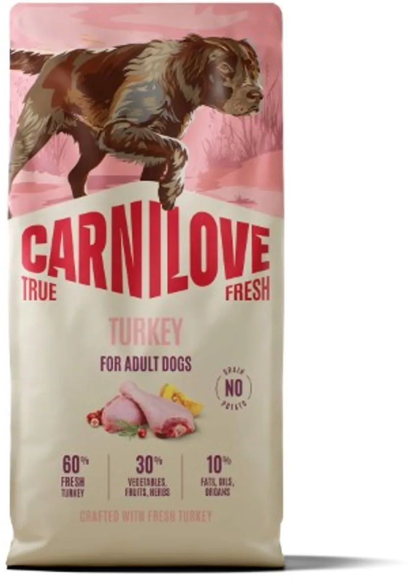Carnilove True Fresh Hondenvoer Kalkoen 12kg