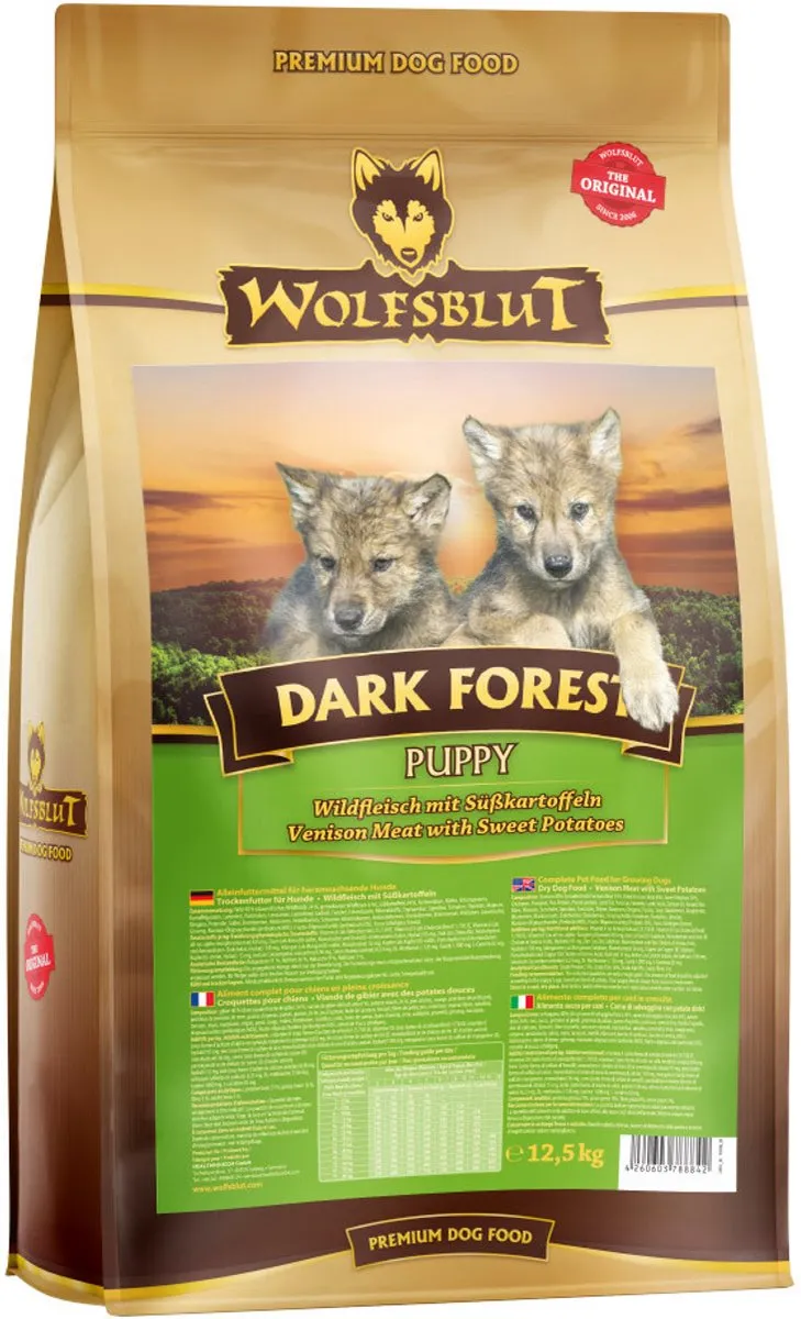 Wolfsblut Puppy Dark Forest Hondenvoer 12,5 kg