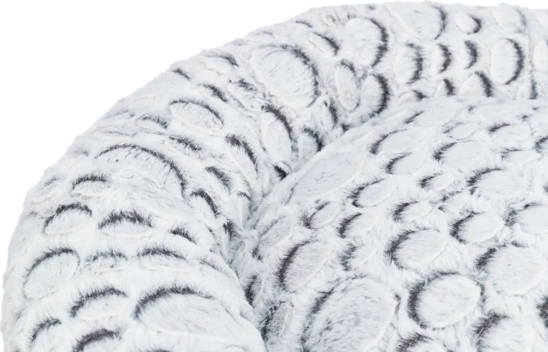 Trixie Kattenmand Mila Rond - 50 cm - Wit/Grijs
