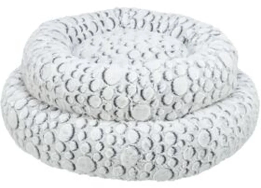 Trixie Kattenmand Mila Rond - 50 cm - Wit/Grijs