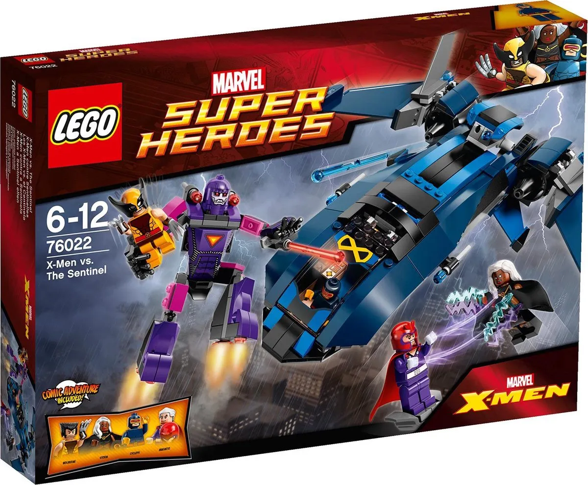 LEGO Super Heroes X-Men Versus The Sentinel 76022
