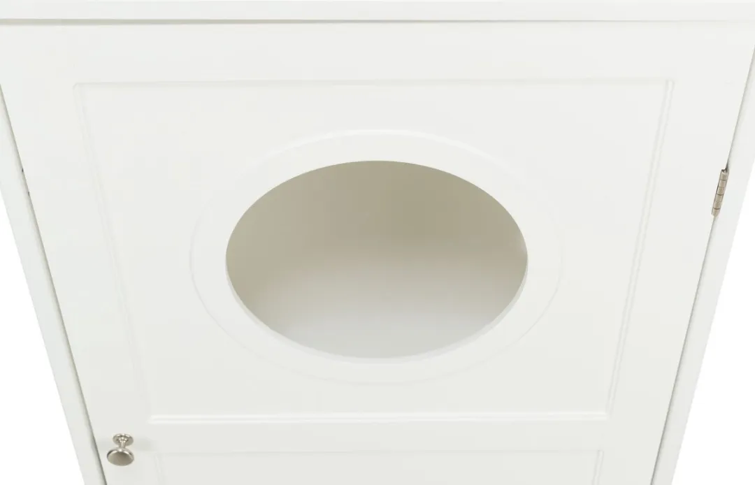 Trixie Kattenhuis 53x90x58cm - MDF - Wit - afbeelding 3 van 6