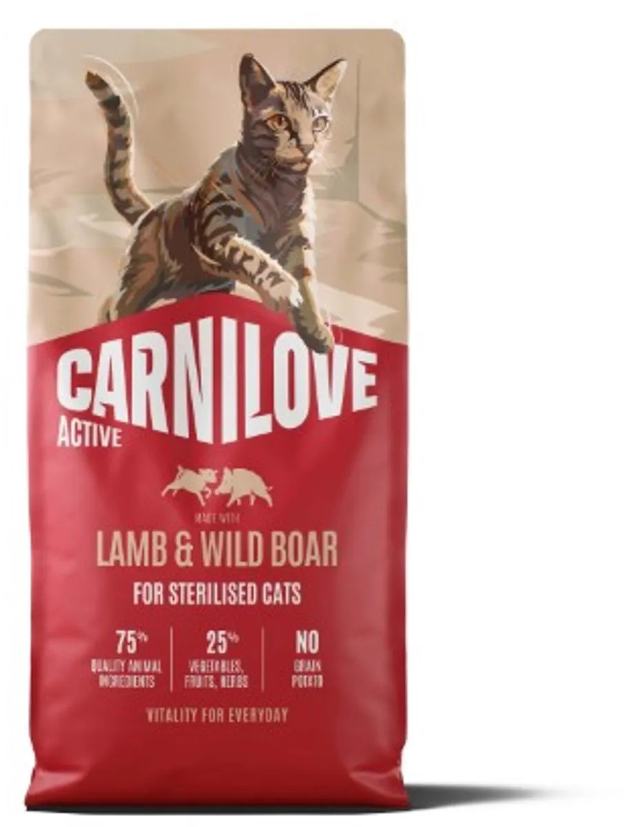 Carnilove Active Kat Lam & Everzwijn 6kg