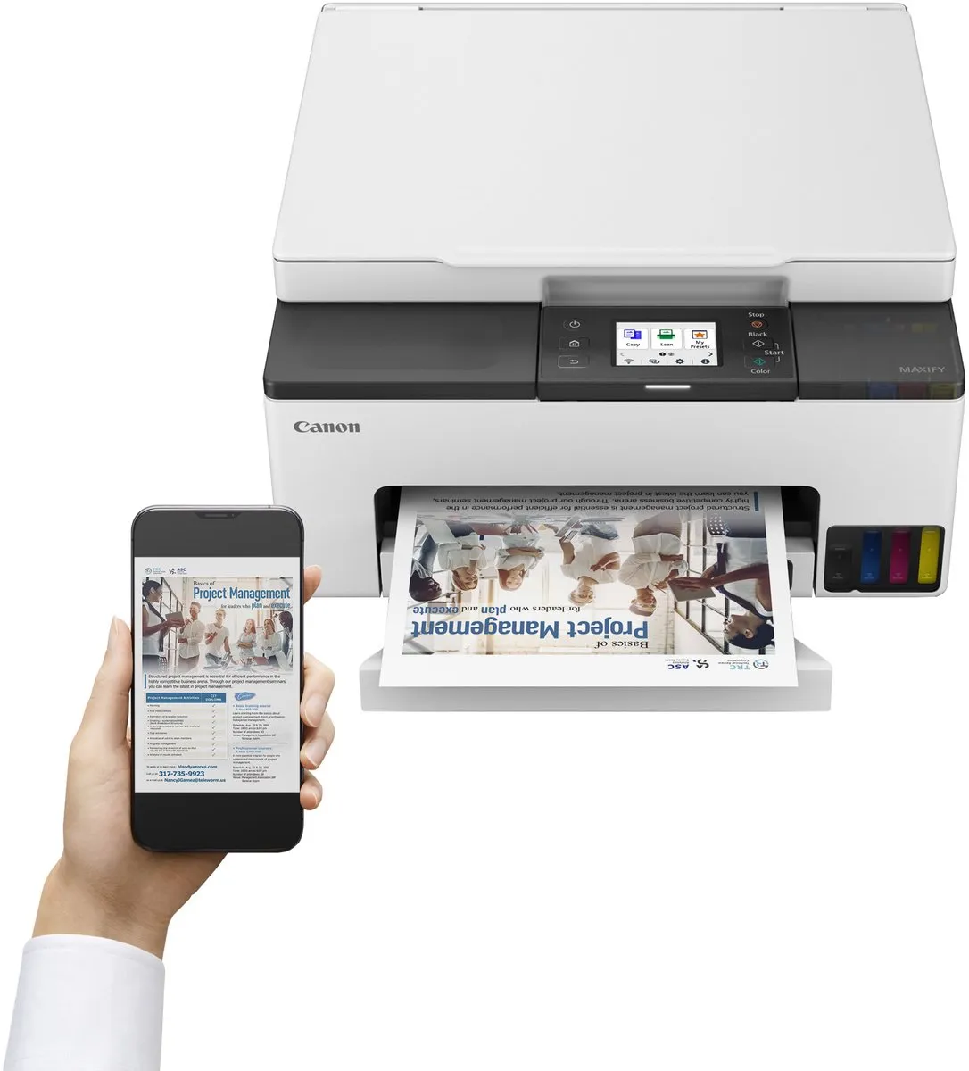 Canon MAXIFY GX1050 MegaTank All-in-One Printer - Grijs