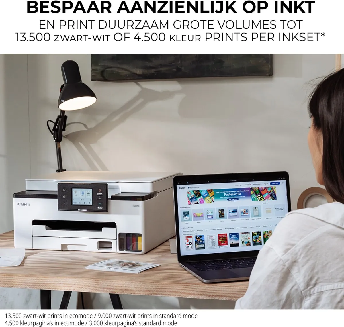Canon MAXIFY GX1050 MegaTank All-in-One Printer - Grijs