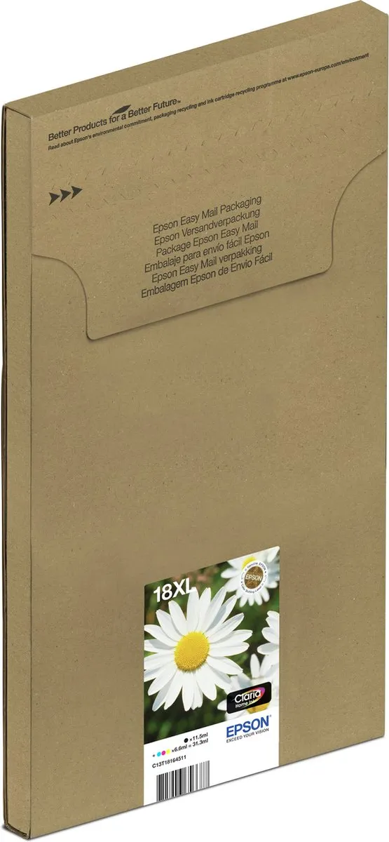 Epson Daisy Multipack 4-kleuren 18XL C13T18164511