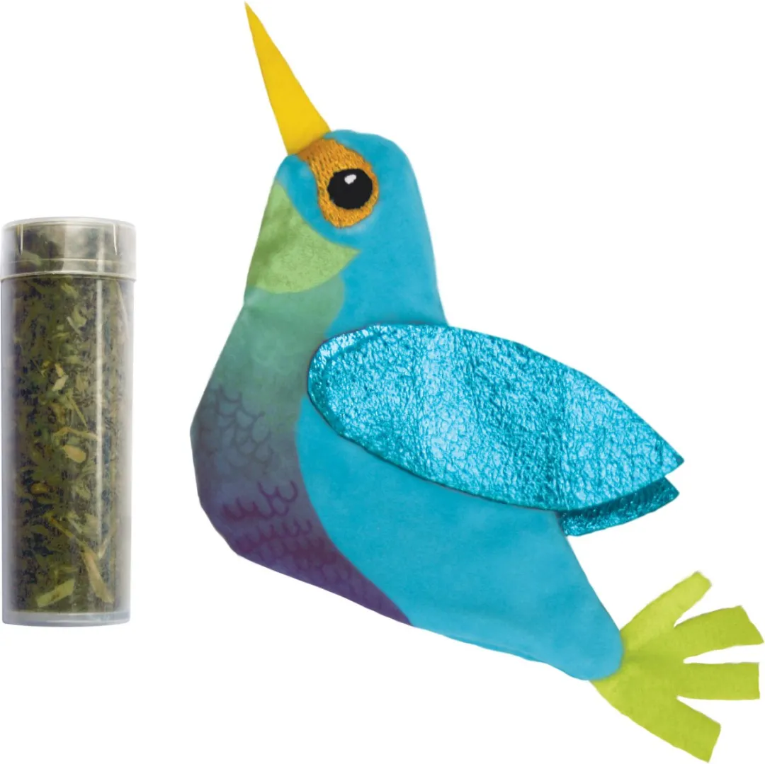 KONG Refillables Hummingbird Hervulbaar Kattenkruid