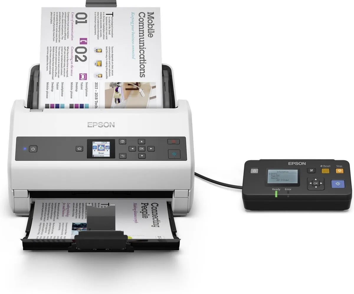 Epson WorkForce DS-970 Scanner A4 - Wit
