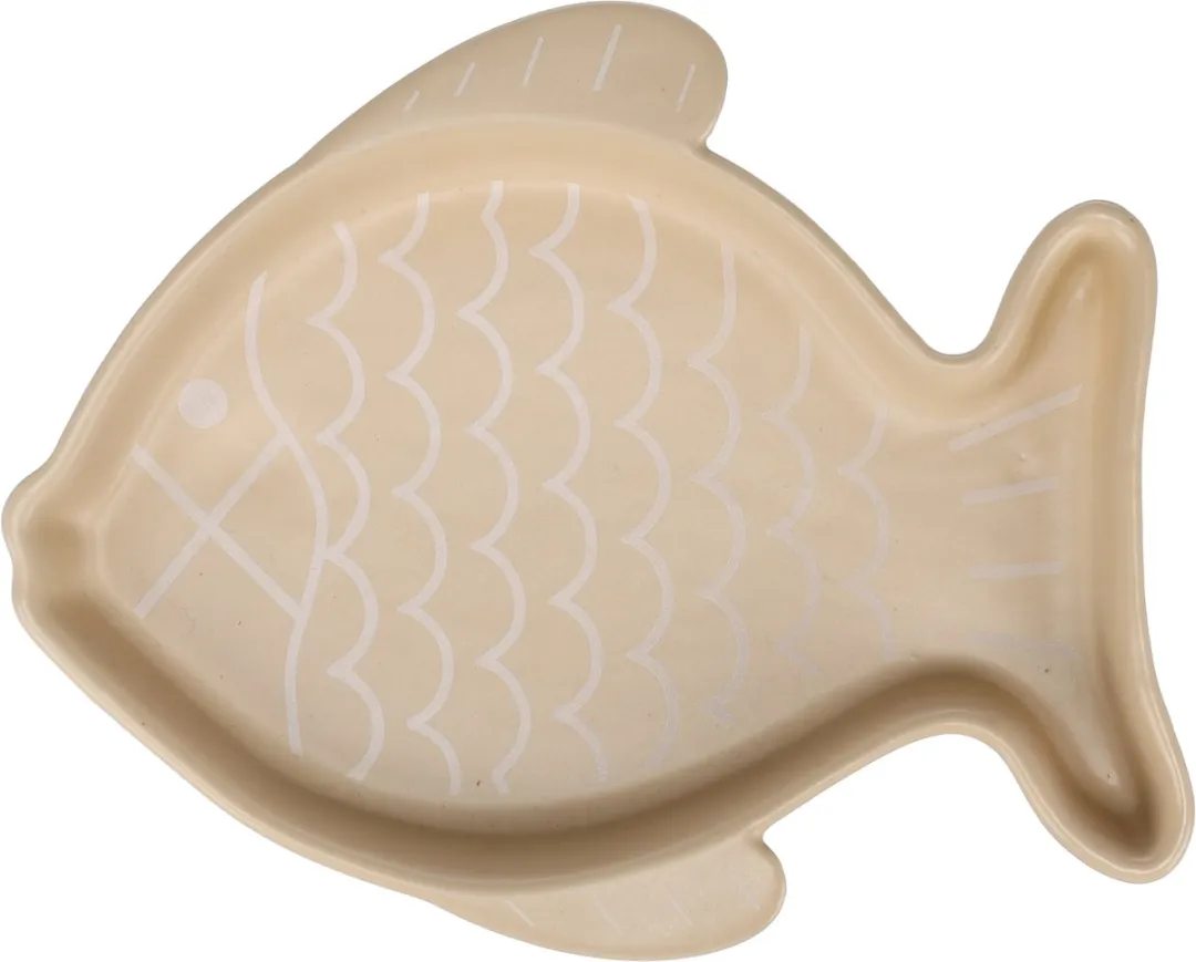 Flamingo Fishie Eet- en Drinkbak 200ml - Beige