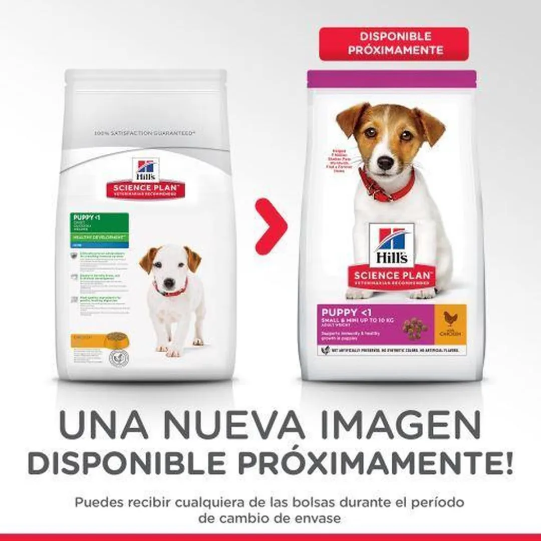 Hill's Canine Puppy Small & Mini Hondenvoer 3kg - Kip