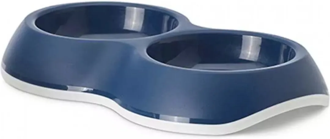 Savic Voerbak Delice Double - 26x16x4cm - Grijs - afbeelding 4 van 5