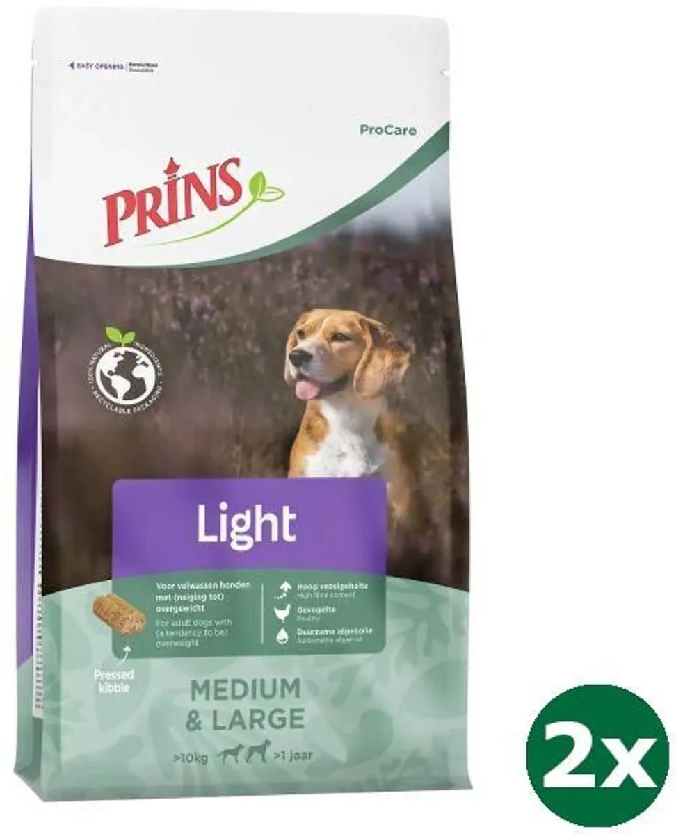 Prins ProCare Light Low Calorie Hondenvoer