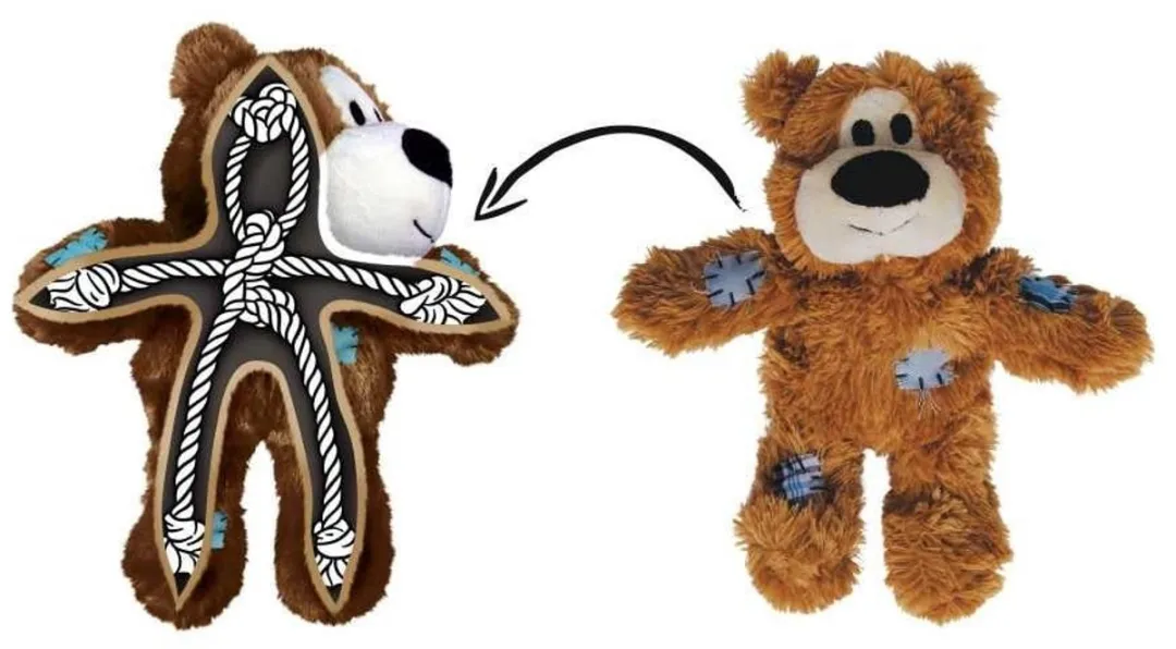 KONG Wild Knots Bears Assorti XS - 3 Stuks