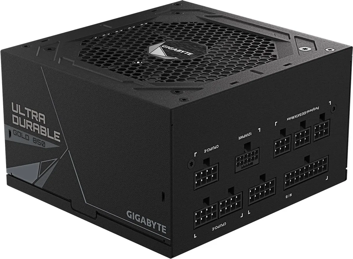 Gigabyte GP-UD850GM PG5 V2.0 Voeding 850W - Volledig modulair - Zwart