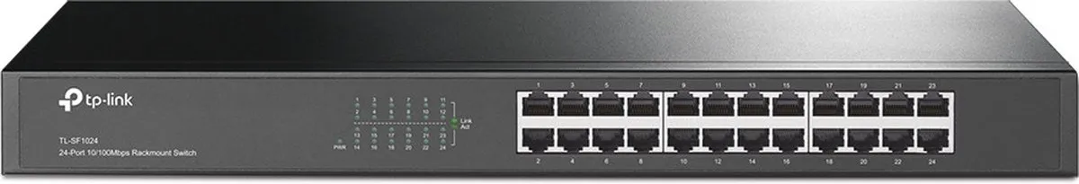 TP-Link TL-SF1024D 24-Poorts Netwerk Switch - Grijs