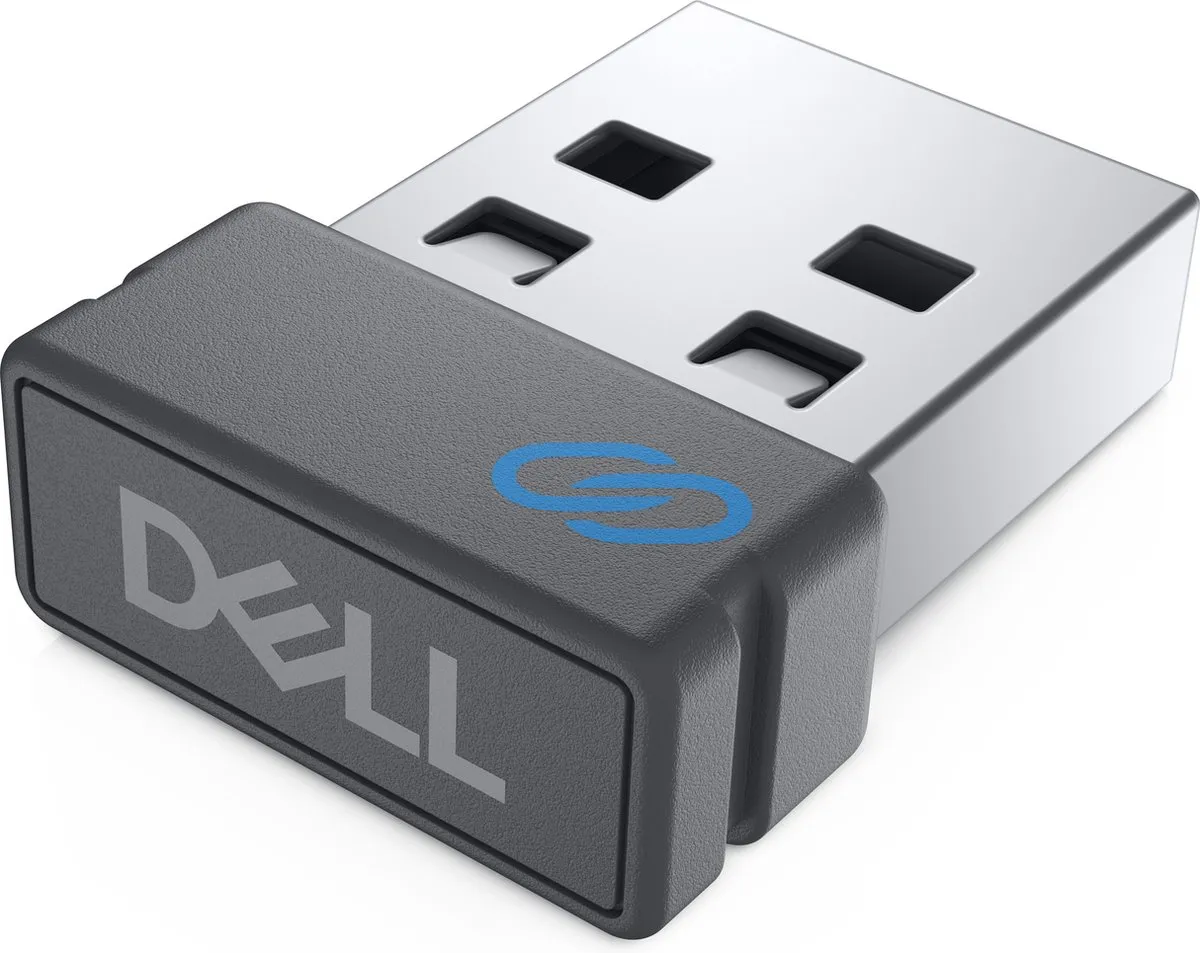 Dell WR221 USB-ontvanger - 14.2x19.9x6.6mm - Grijs