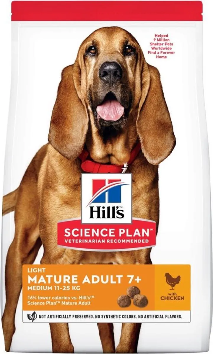 Hill's Canine Mature Adult Medium Kip 2,5 kg