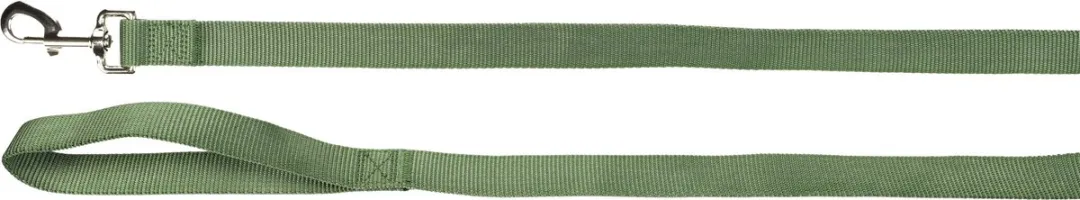 Flamingo Ziggi Hondenriem Looplijn 300cm x 2,5cm - Kaki