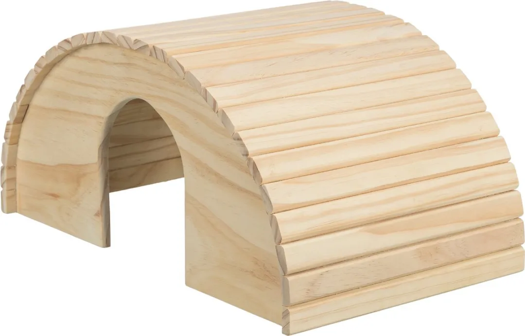 Trixie Hout Huis Dwergkonijn 42x25x20cm - Bruin