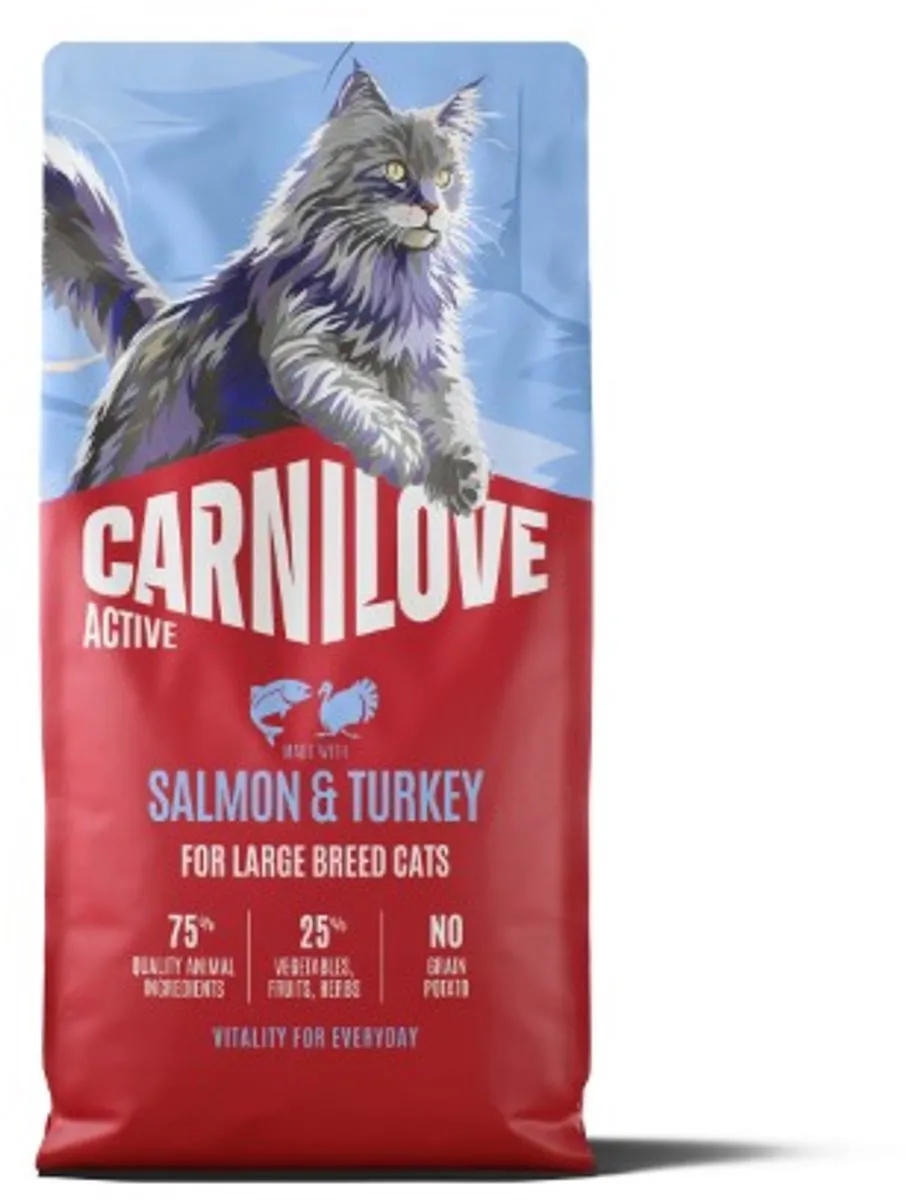 Carnilove Active Kat Voer Lachs & Kalkoen 6kg