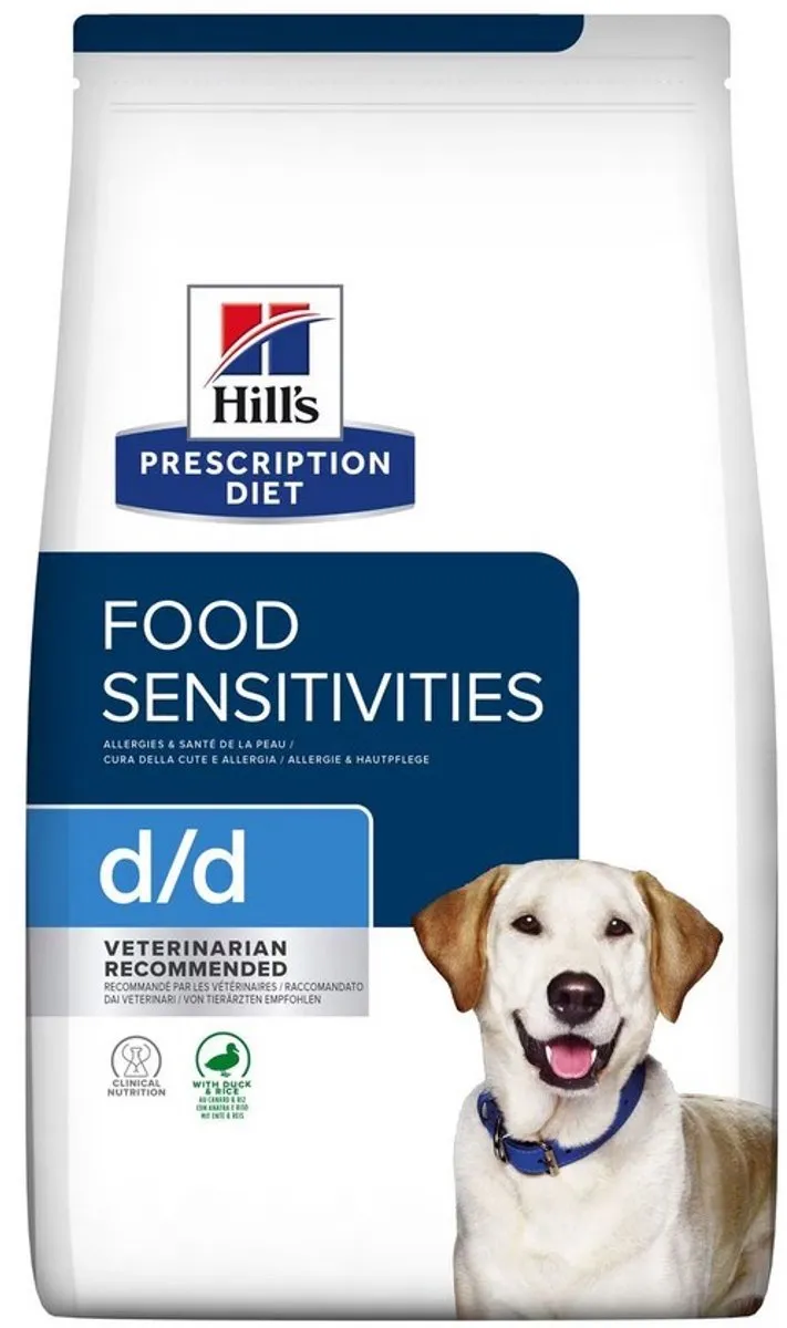 Hill's Prescription Diet d/d Eend & Rijst Hondenvoer