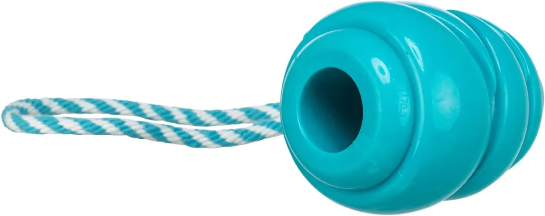 Trixie Jumper Kegel Aan Touw TPR - 36,5x8x8cm - Petrol