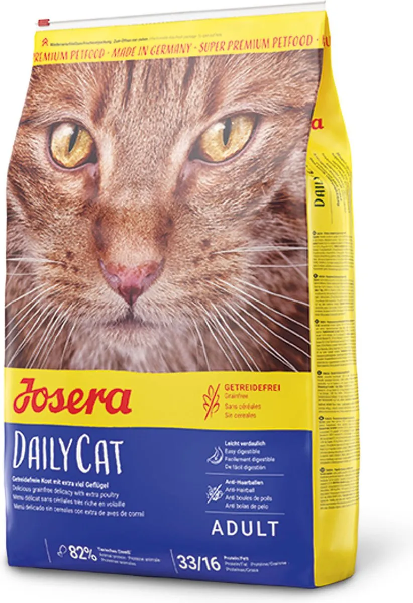 Josera Dailycat Kattenvoer Graanvrij Gevogelte 2kg