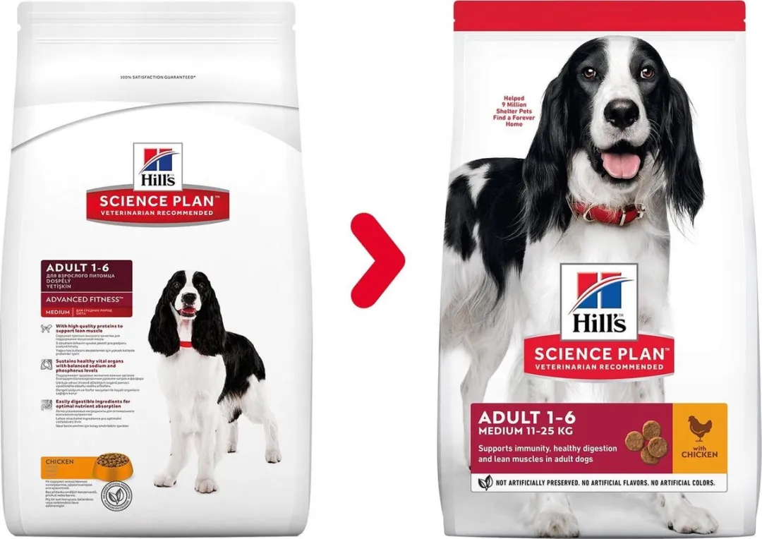 Hill's Canine Adult Advanced Fitness Kip 2,5kg - afbeelding 6 van 6